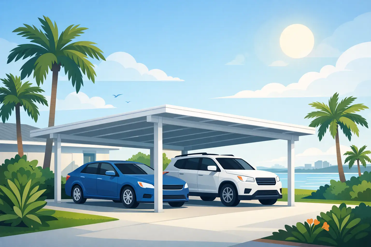 Aluminum Carport Installation Cost in Florida