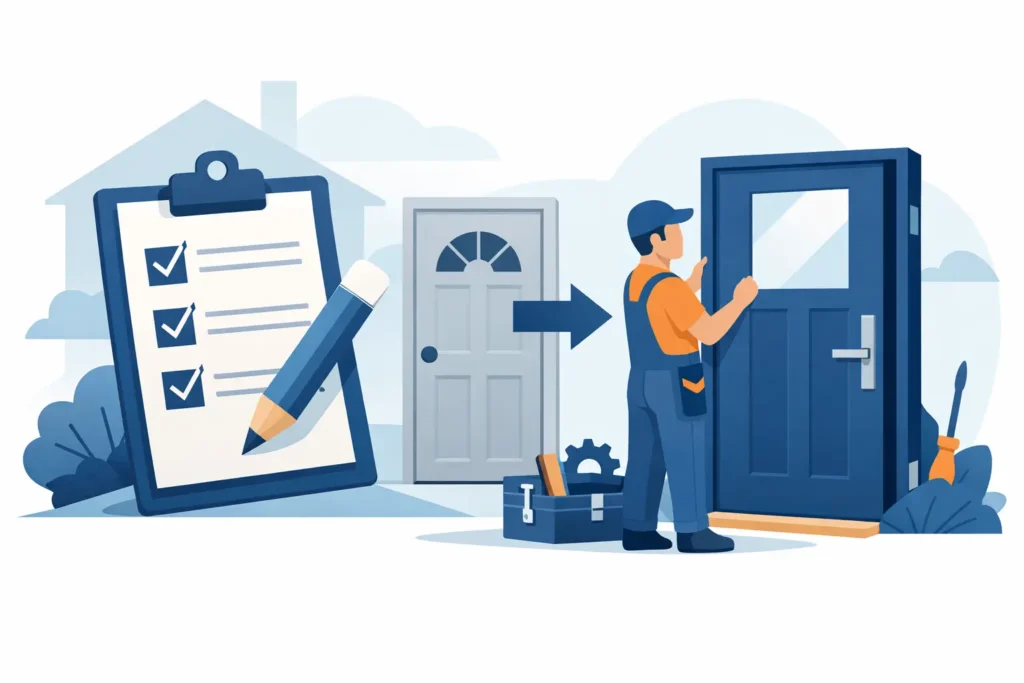 Entry Door Replacement Checklist