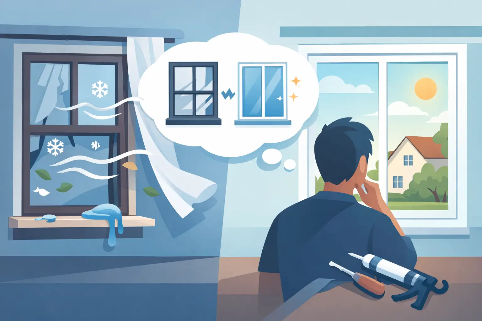 When to Replace Drafty House Windows