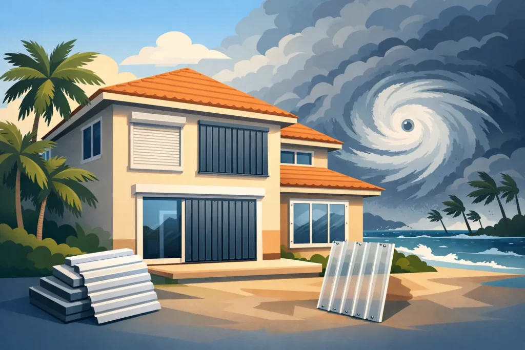 Best Hurricane Shutter Materials for Florida Homes
