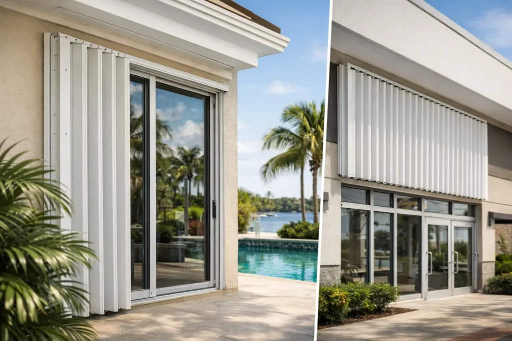 Accordion Shutters for Florida Homes and Businesses
