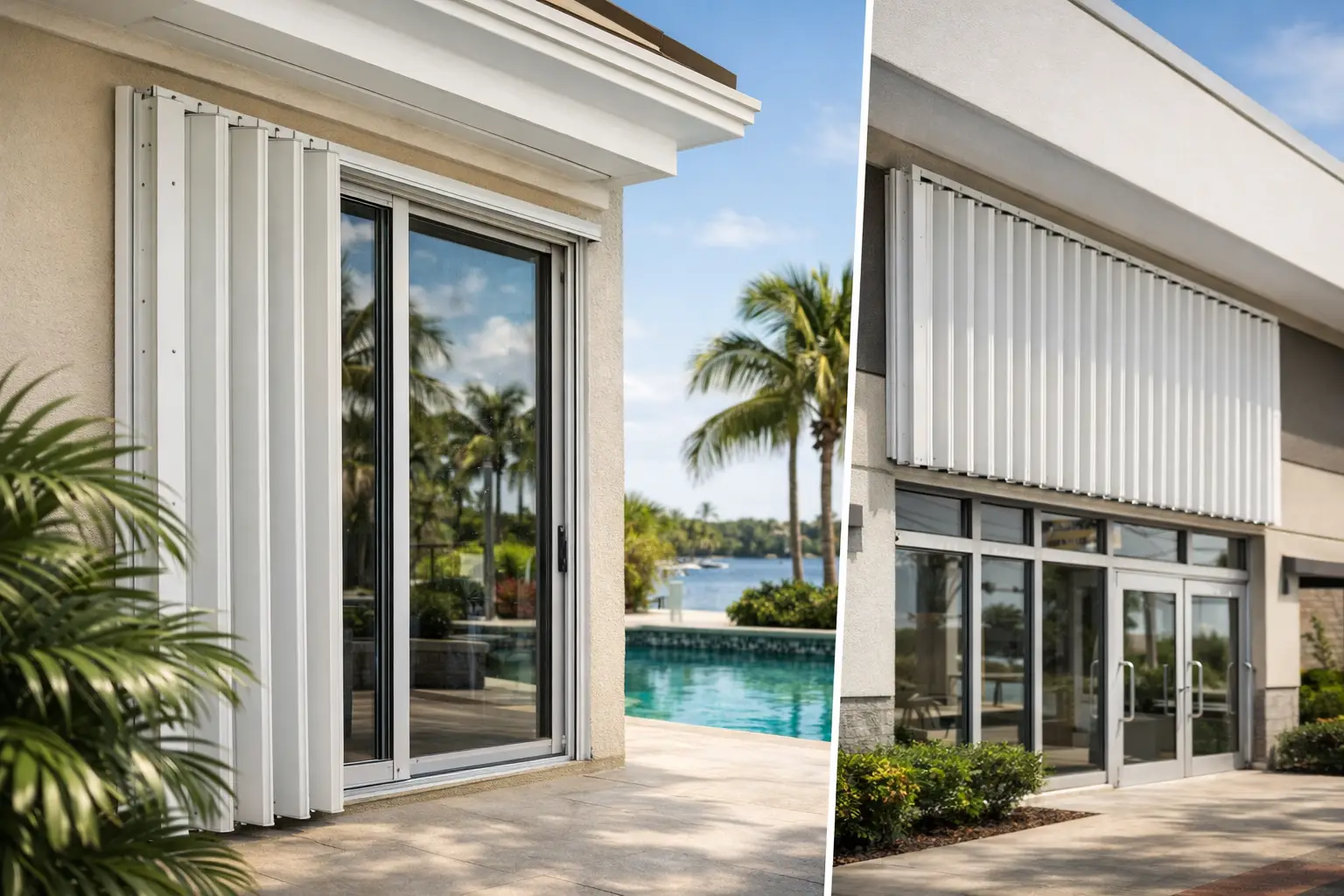Accordion Shutters for Florida Homes and Businesses