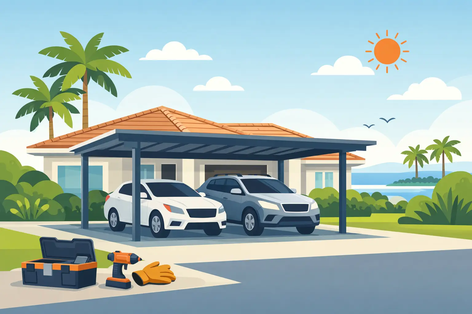 Carport Installation Guide for Florida Homes