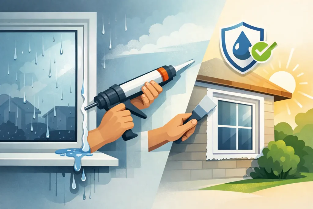 How to Stop Water Leaks Around Windows for Good