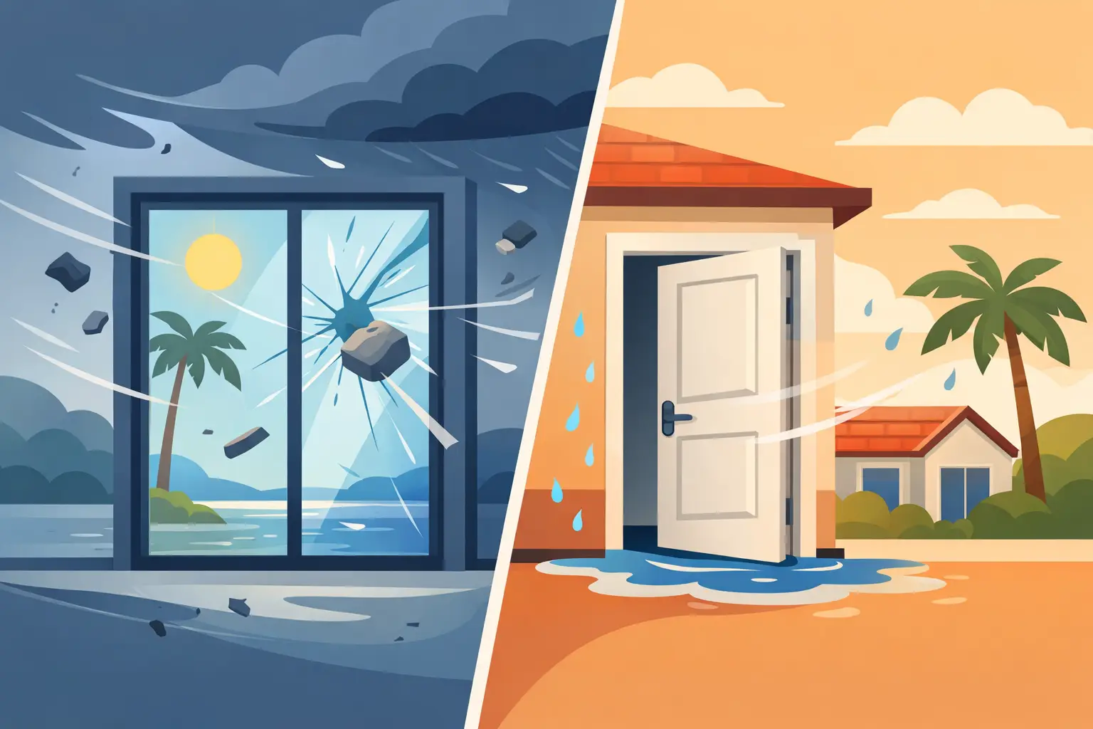 Impact Doors vs Standard Doors for Florida Homes