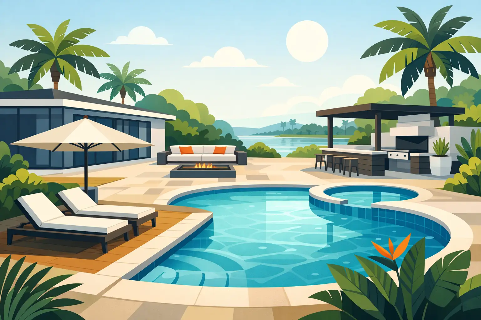 Pool Deck Transformation for Florida Homes
