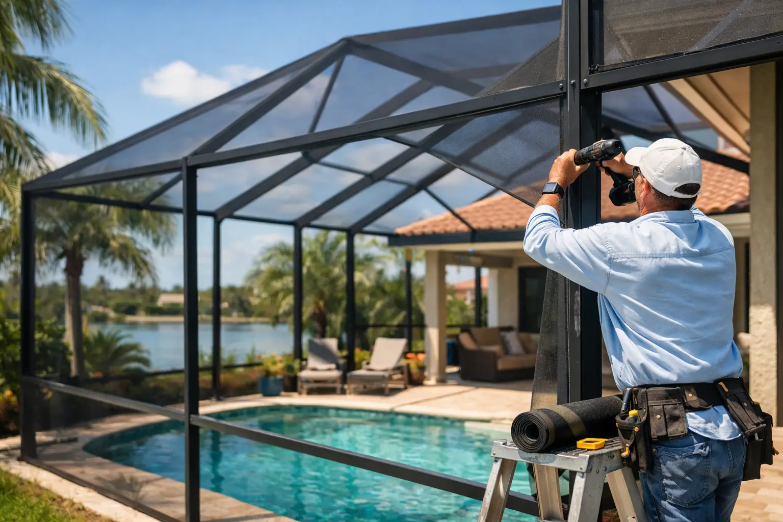 Screen Enclosure Restoration for Florida Homes