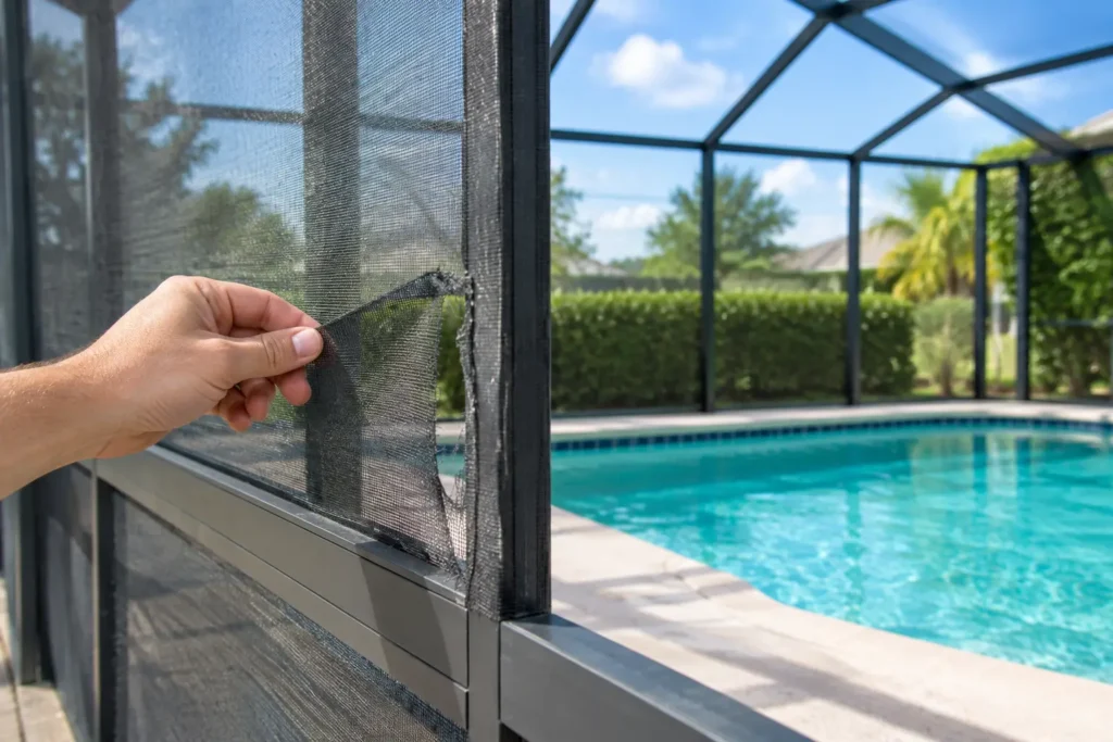 When to Replace Pool Screens: 8 Clear Signs