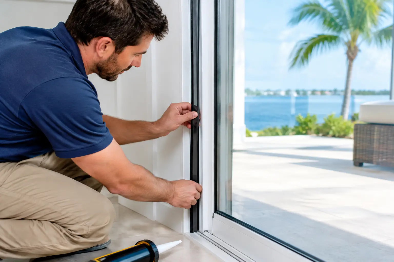 How to Seal Sliding Glass Doors for Florida Homes